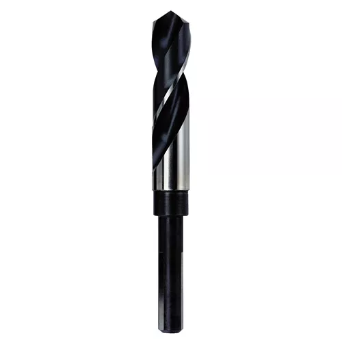 Hanson 90180 High Speed Steel, 1/2" Reduced Shank, 6" Long, 1-1/4" Silver and Deming Drill Bit